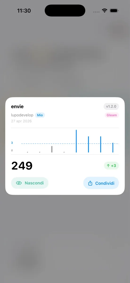Hexy on iOS — settings